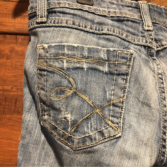 BKE women Stella jeans distressed 27 x 31.5 - Picture 11 of 16